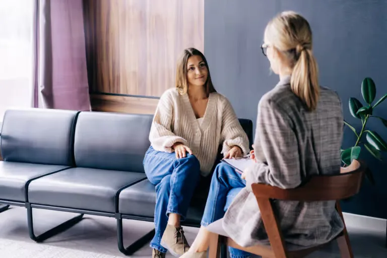 Dialectical behavior therapy group session