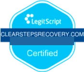 LegitScript Certified: Clear Steps Recovery is certified by LegitScript